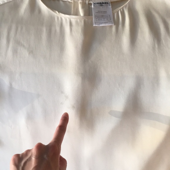 Chanel Silk Dressy Top - Picture 7 of 8